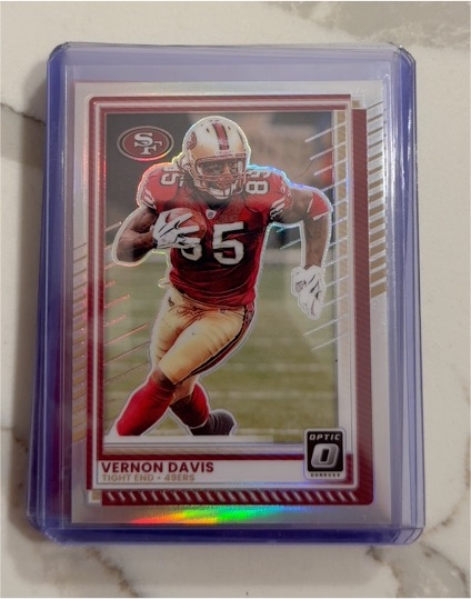 2025 Panini Donruss Optic #137 Vernon Davis — front