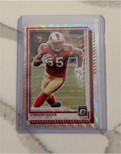 2025 Panini Donruss Optic #137 Vernon Davis — front