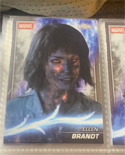 2025 Topps Chrome Marvel Studios #34 Ellen Brandt — front