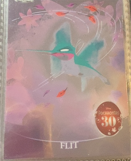 2025 Topps Chrome Disney #PH-3 Flit Pocahontas 30th Anniversary — front