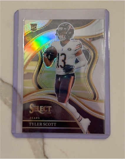 2023 Panini Select #210 Tyler Scott Club Level Silver Prizm Rookie Card — front