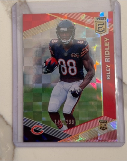 2019 Donruss Elite #124 Riley Ridley — front