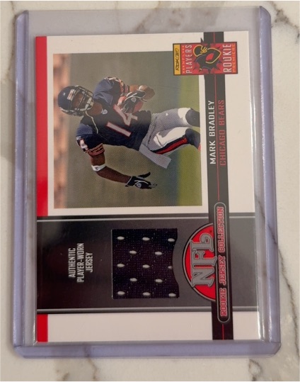 2005 Topps Total Rookie Jerseys #8 Mark Bradley — front