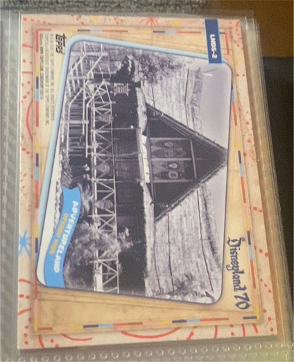 2025 Topps Disneyland 70th Anniversary #LNDS-2 Adventureland The Lands — front