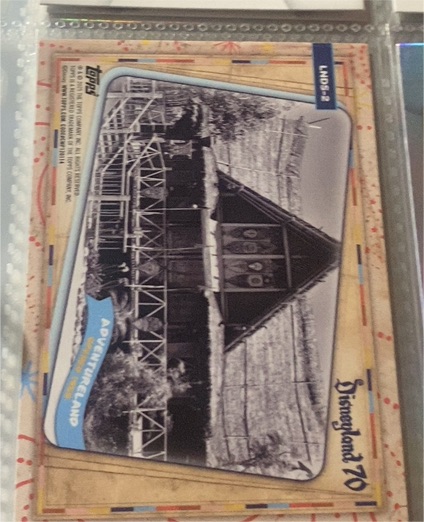 2025 Topps Disneyland 70th Anniversary #LNDS-2 Adventureland The Lands — front