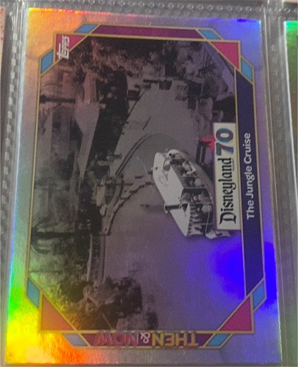 2025 Topps Disneyland 70th Then & Now #70 The Jungle Cruise — front