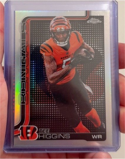 2025 Topps Chrome #59 Tee Higgins — front