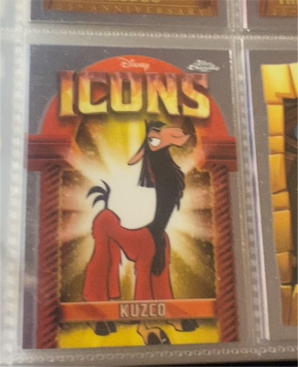 2025 Topps Chrome Disney Icons #DI-3 Kuzco — front