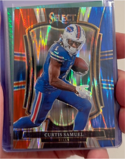 2025 Panini Select #184 Curtis Samuel — front