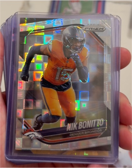 2025 Panini Prizm #230 Nik Bonitto — front