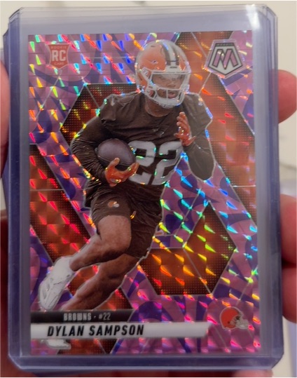 2025 Panini Mosaic #355 Dylan Sampson — front