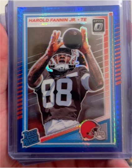 2025 Panini Donruss Optic #284 Harold Fannin Jr. — front