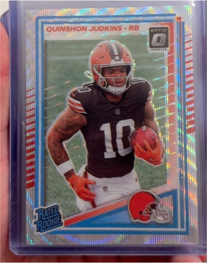 2025 Panini Donruss Optic #252 Quinshon Judkins — front
