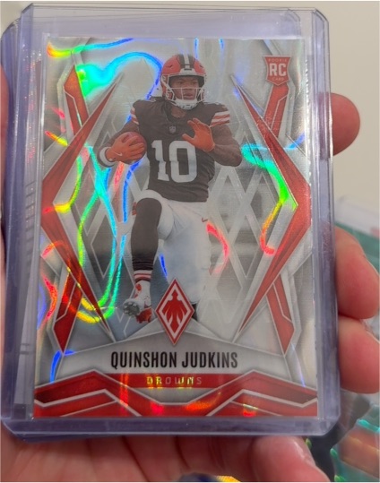 2025 Panini Phoenix #191 Quinshon Judkins Rookie Cleveland Browns — front