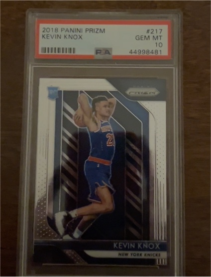 2018 Panini Prizm #217 Kevin Knox — front