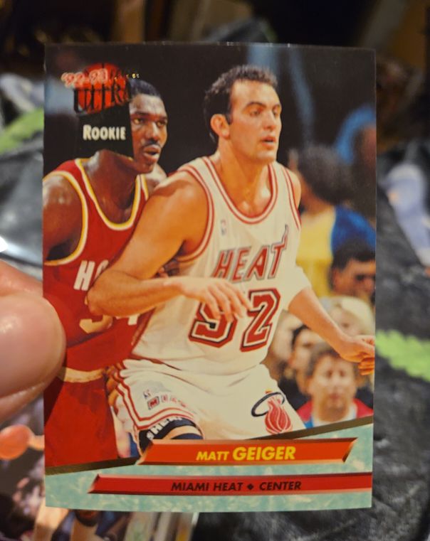 1992-93 Fleer Ultra #291 Matt Geiger — front