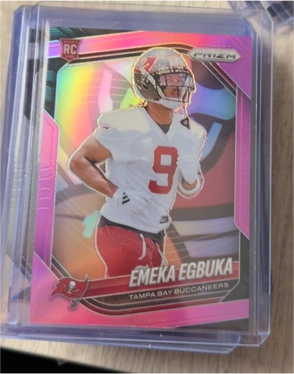 2025 Panini Prizm #351 Emeka Egbuka — front