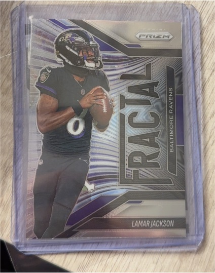 2025 Panini Prizm #2 Lamar Jackson — front