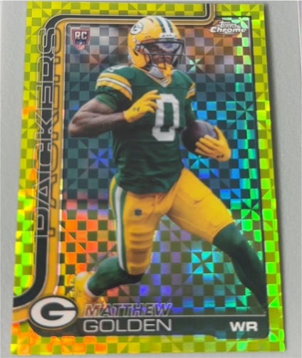 2025 Topps Chrome #333 Matthew Golden — front
