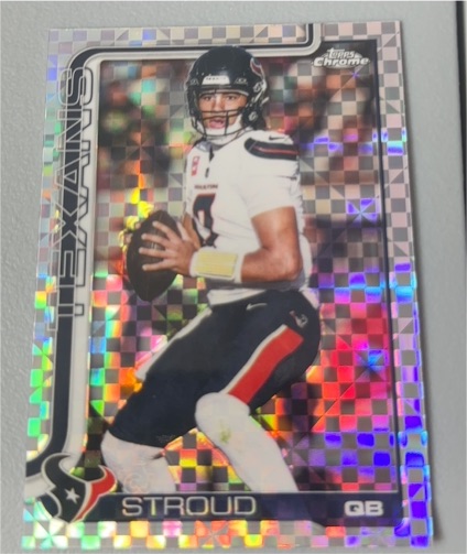 2025 Topps Chrome #119 CJ Stroud — front