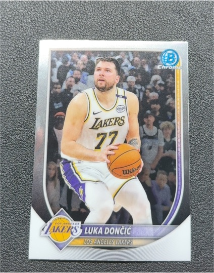 2025-26 Bowman Chrome #BCV-123 Luka Doncic — front