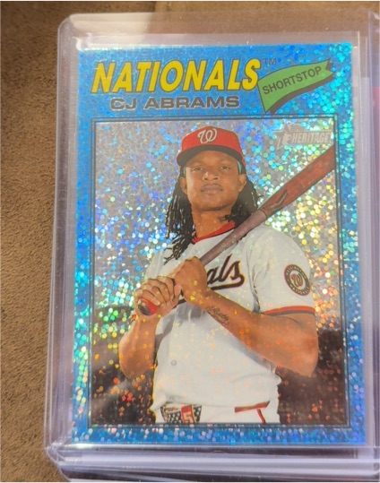 2026 Topps Heritage #349 CJ Abrams — front