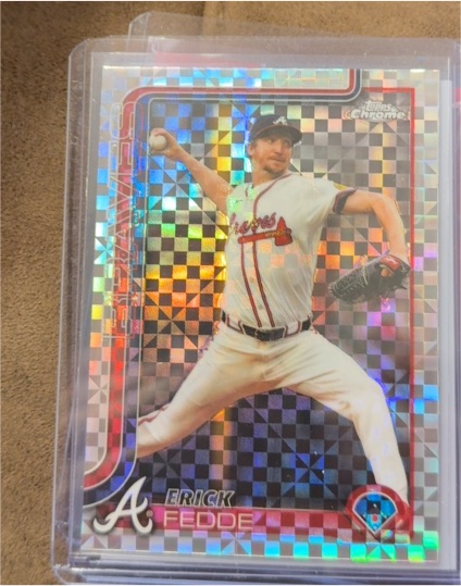 2025 Topps Chrome Update #USC89 Erick Fedde — front
