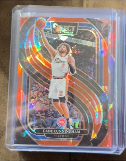 2024-25 Panini Select Premier Level #164 Cade Cunningham — front