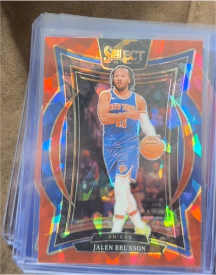 2024-25 Panini Select #42 Jalen Brunson — front