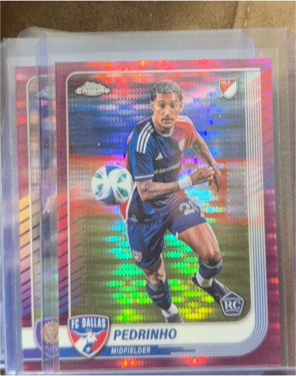 2025 Topps Chrome MLS #148 Pedrinho — front