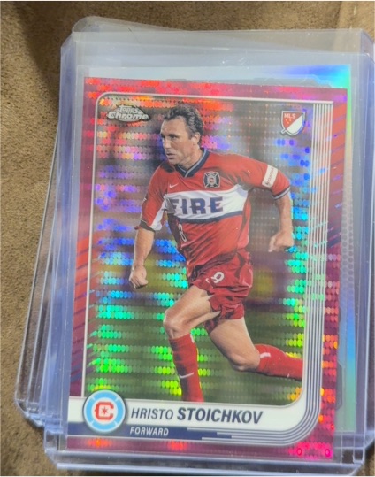 2025 Topps Chrome MLS #84 Hristo Stoichkov — front
