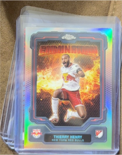 2025 Topps Chrome MLS #EL-21 Thierry Henry — front