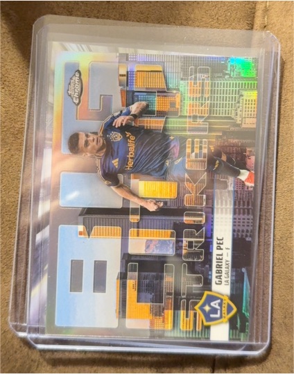 2025 Topps Chrome MLS Big City Strikers #BCS-9 Gabriel Pec — front