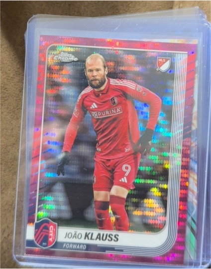 2025 Topps Chrome MLS #132 João Klauss — front