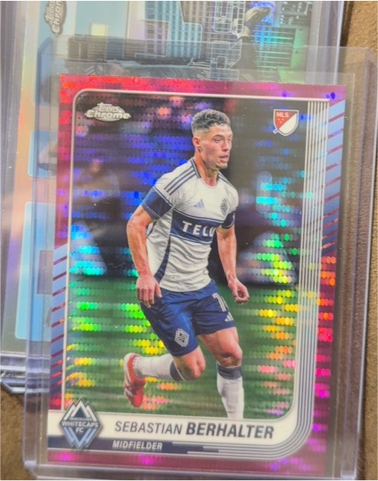2025 Topps Chrome MLS #170 Sebastian Berhalter — front