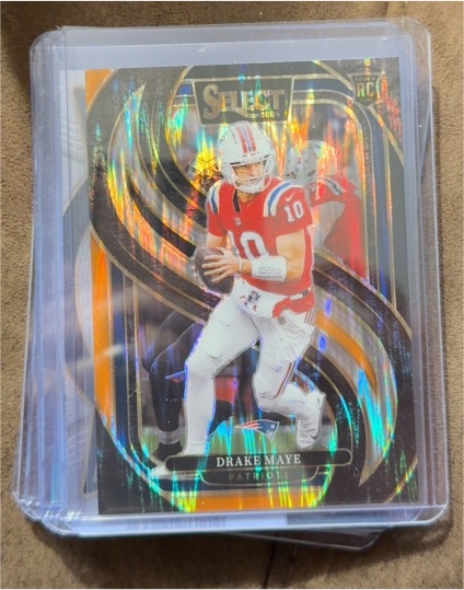 2024 Panini Select Premier Level #113 Drake Maye — front