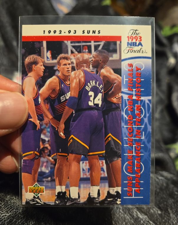 1993-94 Upper Deck #209 1992-93 Suns Phoenix Suns — front