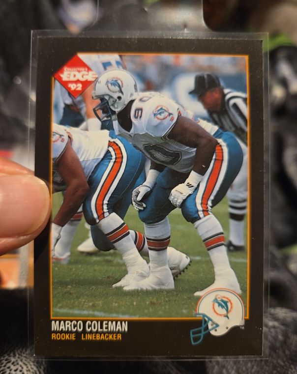 1992 Collector's Edge #180 Marco Coleman — front