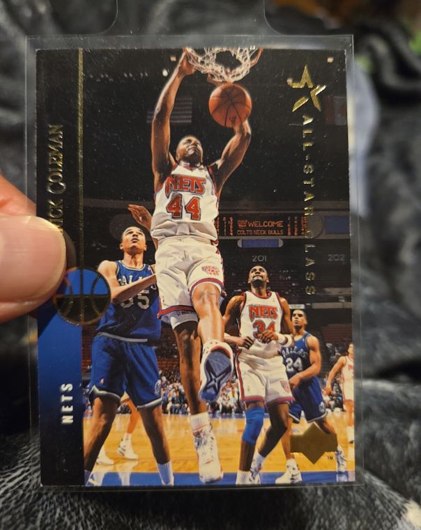1994-95 Upper Deck #274 Derrick Coleman — front