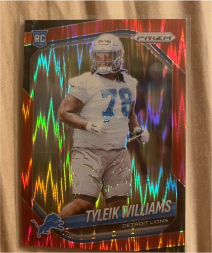 2025 Panini Prizm #328 Tyleik Williams — front