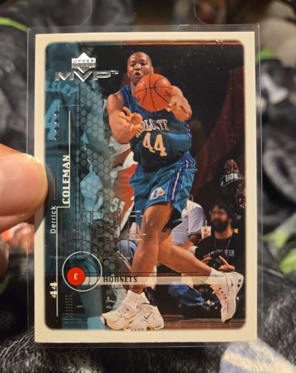 1999-00 Upper Deck MVP #17 Derrick Coleman — front