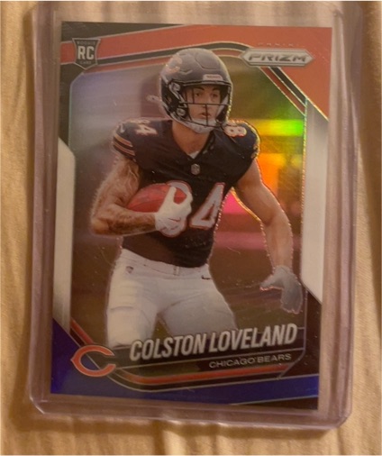 2025 Panini Prizm #319 Colston Loveland — front