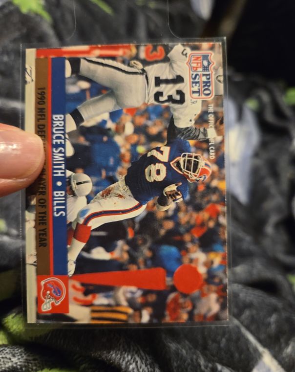 1991 Pro Set #6 Bruce Smith — front