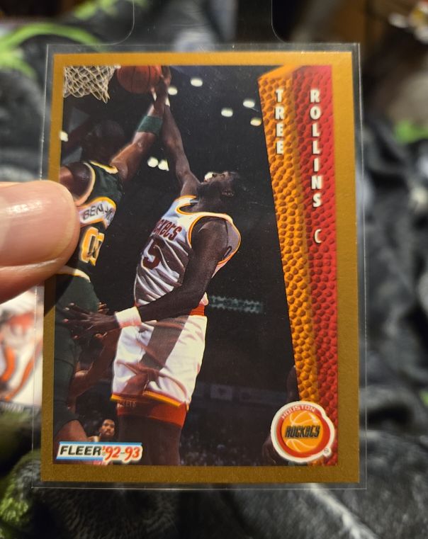 1992-93 Fleer #348 Tree Rollins — front