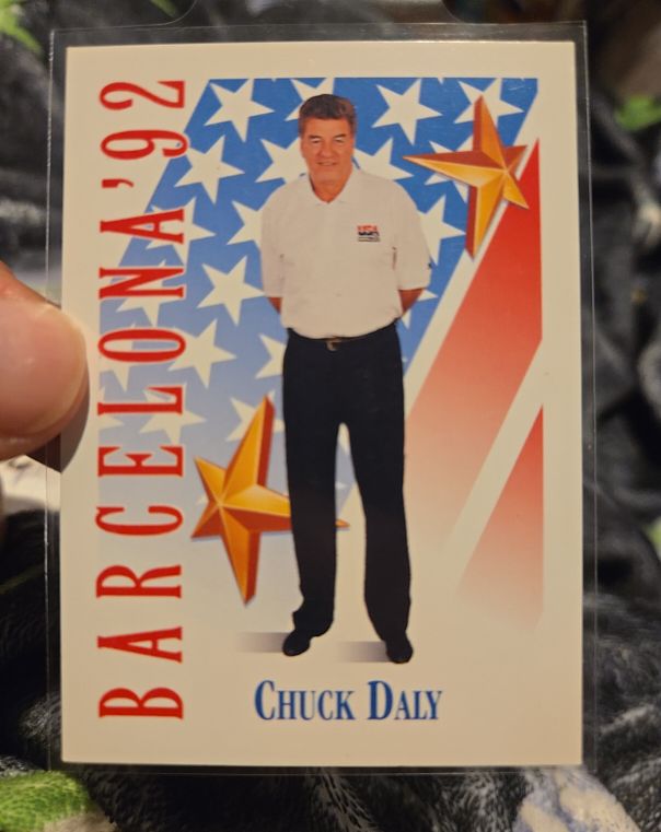 1991-92 Skybox #540 Chuck Daly — front