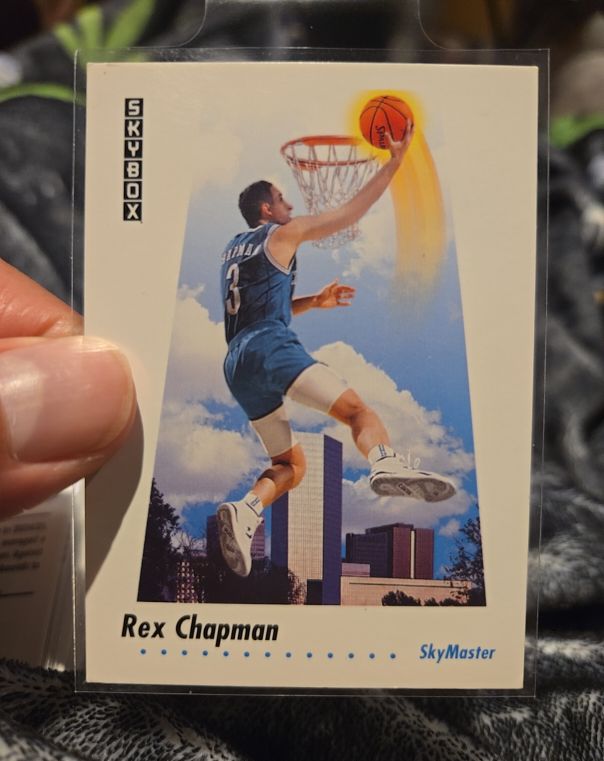 1991-92 SkyBox #578 Rex Chapman — front