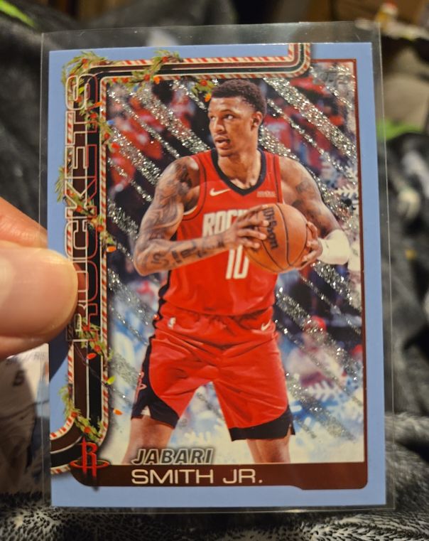 2025-26 Topps Holiday #H142 Jabari Smith Jr. — front