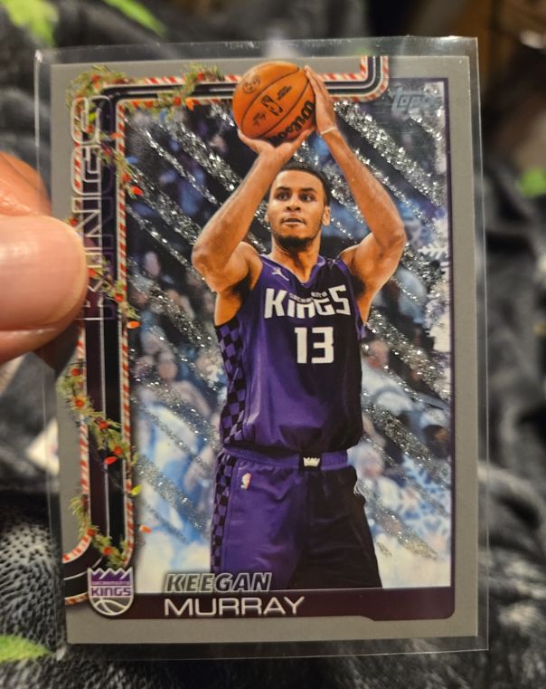 2025-26 Topps Holiday #H133 Keegan Murray — front