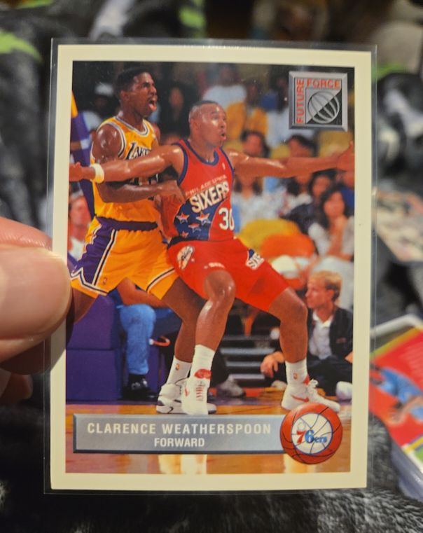 1992-93 Upper Deck McDonald's #P49 Clarence Weatherspoon — front