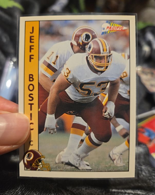1992 Pacific #648 Jeff Bostic — front